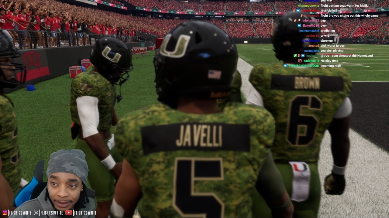 My 1st College Football 27 RTG Game Debut Was... background