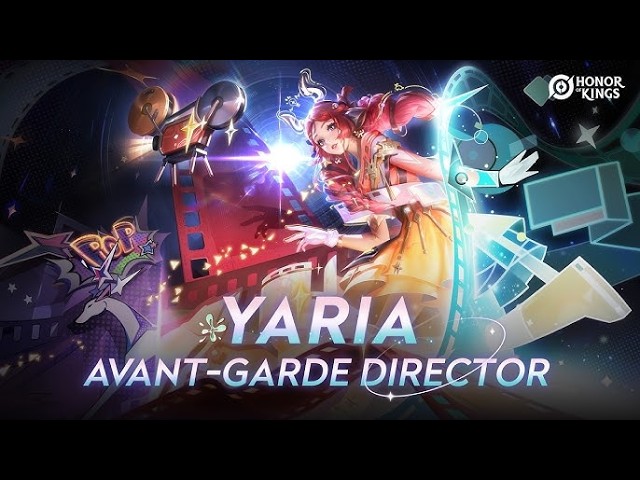 HONOR OF KINGS GAMEPLAY - YARIA SKIN MYTHIC background