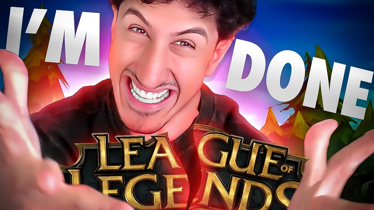 Mooda Biggest CRASHOUT & Quits League of Legends background