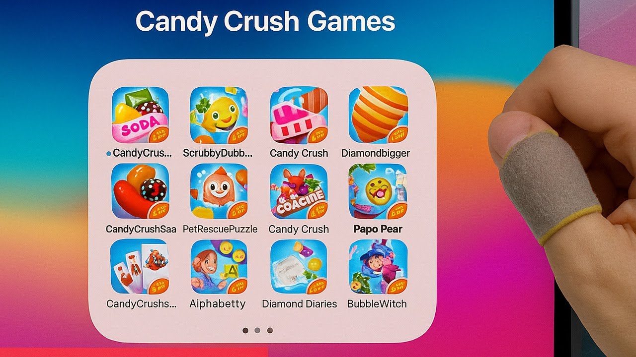 Candy Crush Solitaire - Alphabetty Saga - Diamond Diaries Saga - Bubble Witch 3 Saga,Papa Pear Saga backdrop