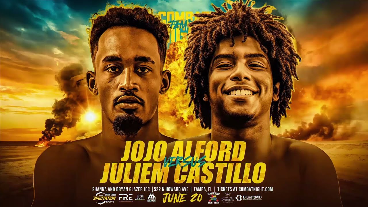 Juliem Castillo vs. Jojo Alford - Combat Night Tampa background