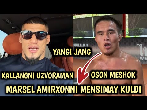 Marsel mma Amirxon Alixojayevni mazah qildi va uni oson raqib deb atadi. backdrop