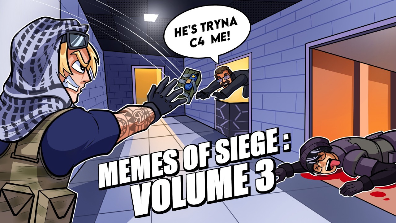Memes of Siege - Volume 3 | Rainbow Six Siege Funny Moments background