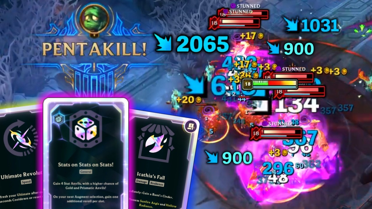 ARAM MAYHEM 20 Minutes LoL FUN MOMENTS #598 background