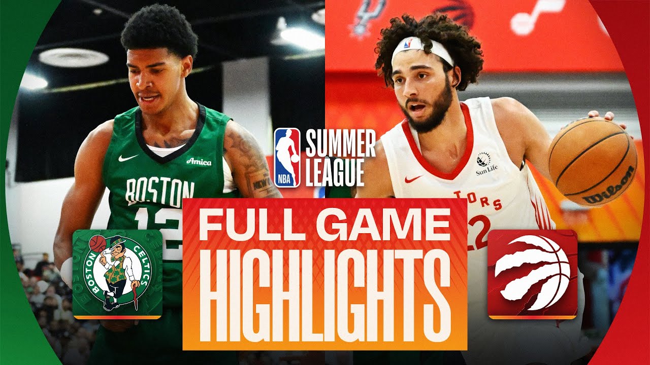 CELTICS vs RAPTORS | LAS VEGAS SUMMER LEAGUE | FULL GAME HIGHLIGHTS | July 10, 2026 background