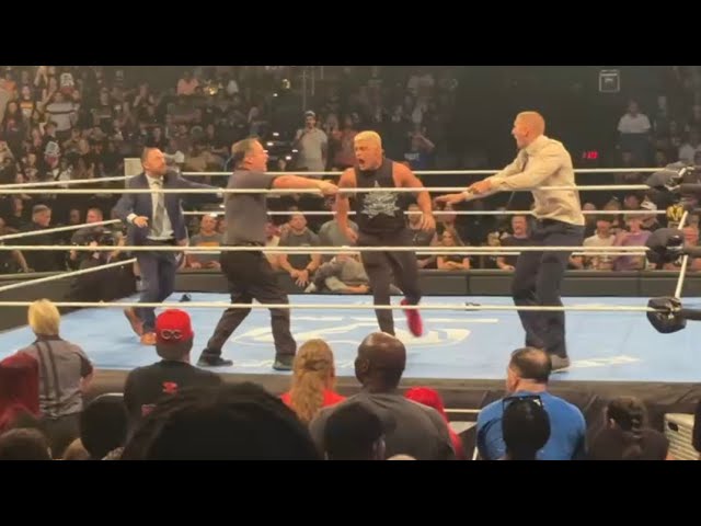 Gunther Destroys Nick Aldis, Brawls with Cody Rhodes Off Air Full Segment - Smackdown 7/10/2026 background