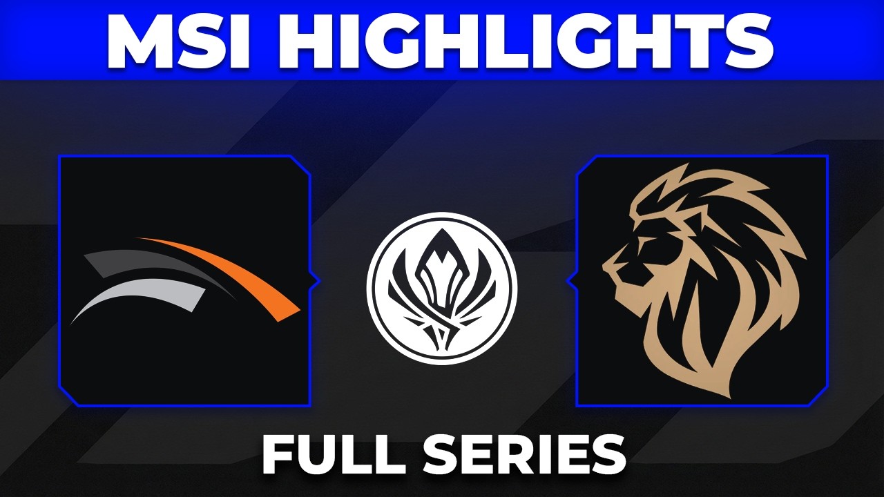 HLE vs LYON ALL GAMES Highlights | MSI 2026 Bracket Stage | Hanwha Life vs LYON background