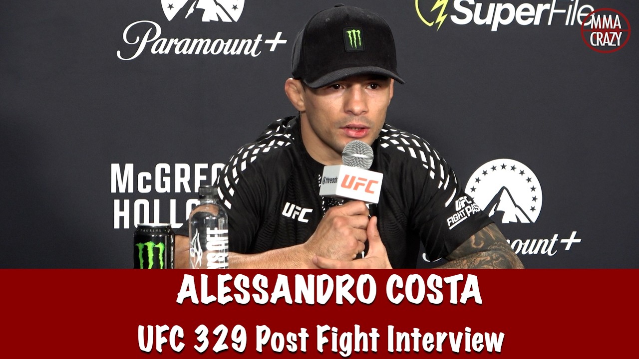 Alessandro Costa wants Amir Albazi rematch “This is my year” after his win over Cody Durden at UFC 3 backdrop