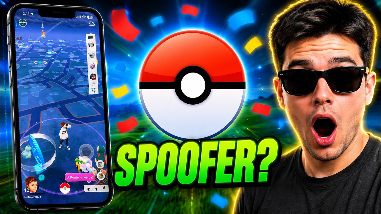 *NEW* Pokemon Go Hack - 2026 Spoofing Tutorial on iOS & Android WithЁЯУНPokemon Go Spoofer background