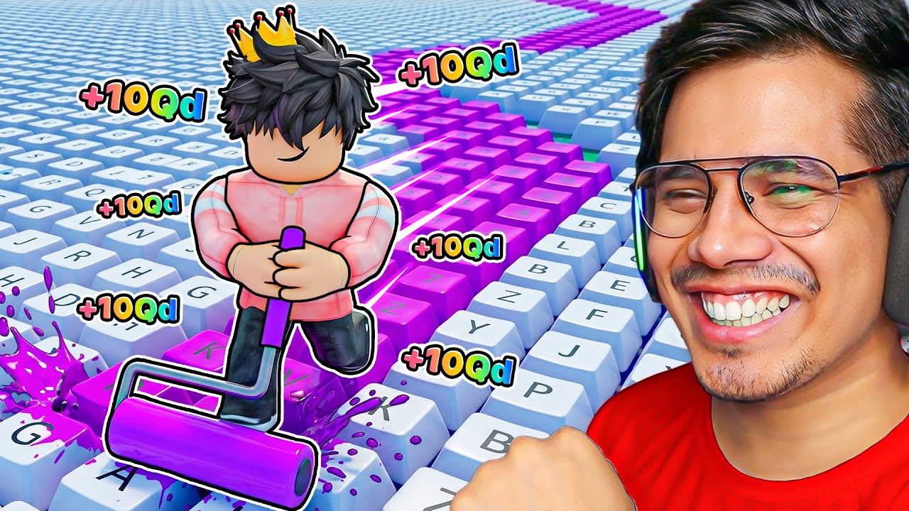 PAINT MY KEYBOARD ROBLOX ЁЯШ▒ background