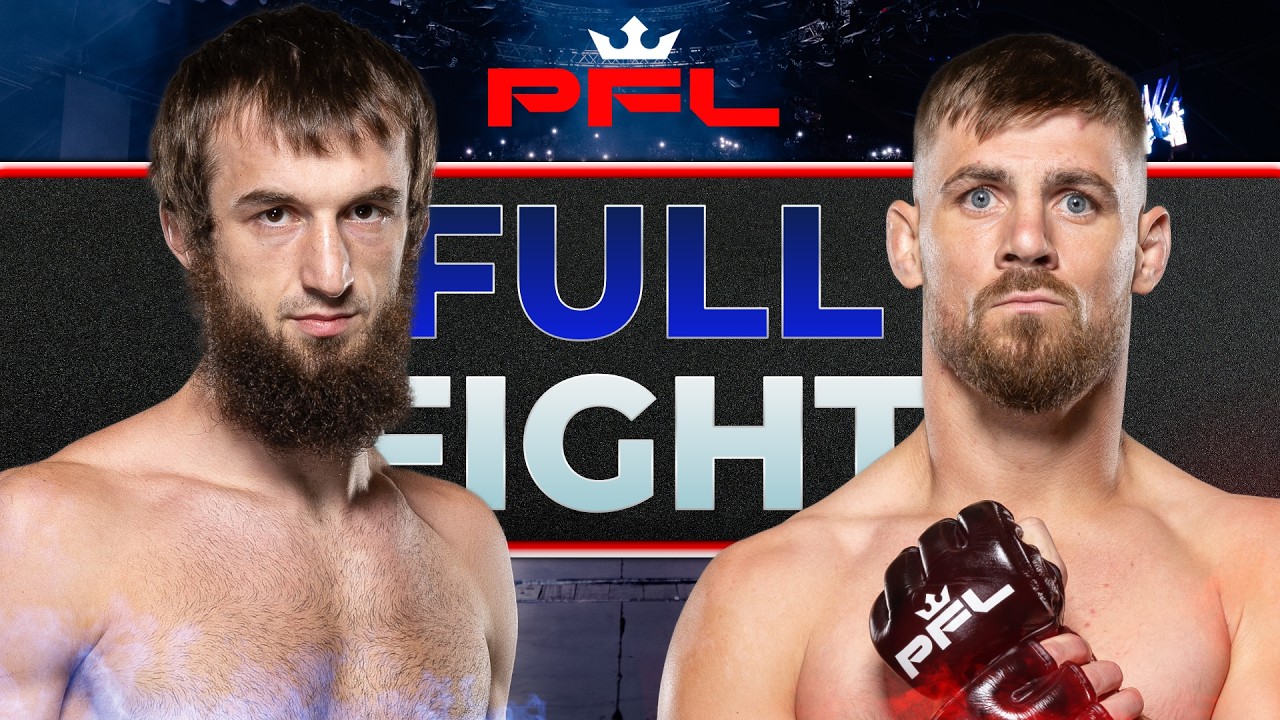 Back With A BANG! | Khasan Magomedsharipov v Joshua Weems | Full Fight | PFL San Diego background