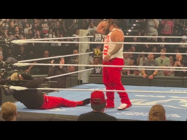 Jacob Fatu Smashes Solo Sikoa - Smackdown 7/10/2026 background