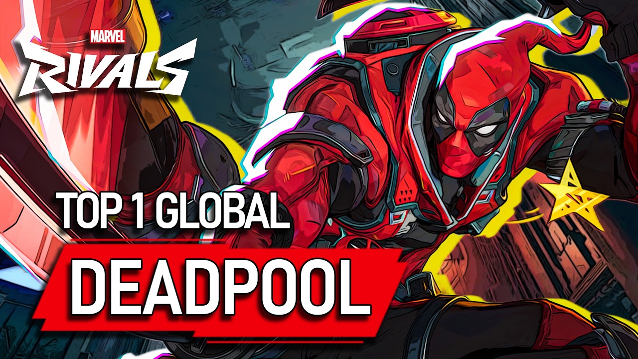 TOP #1 GLOBAL DEADPOOL (STRATEGIST) ! TH Komisch - MARVEL RIVALS PRO background