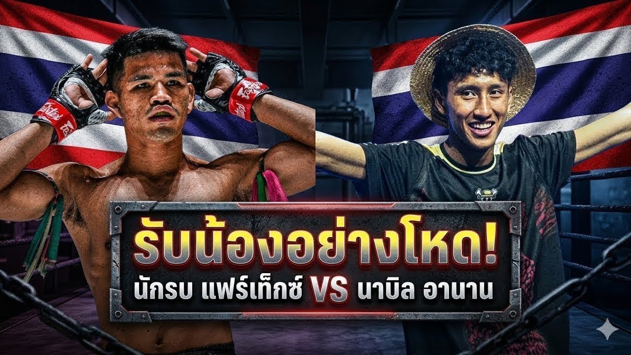 รับน้องอย่างโหด! นักรบ แฟร์เท็กซ์ VS นาบิล อานาน background
