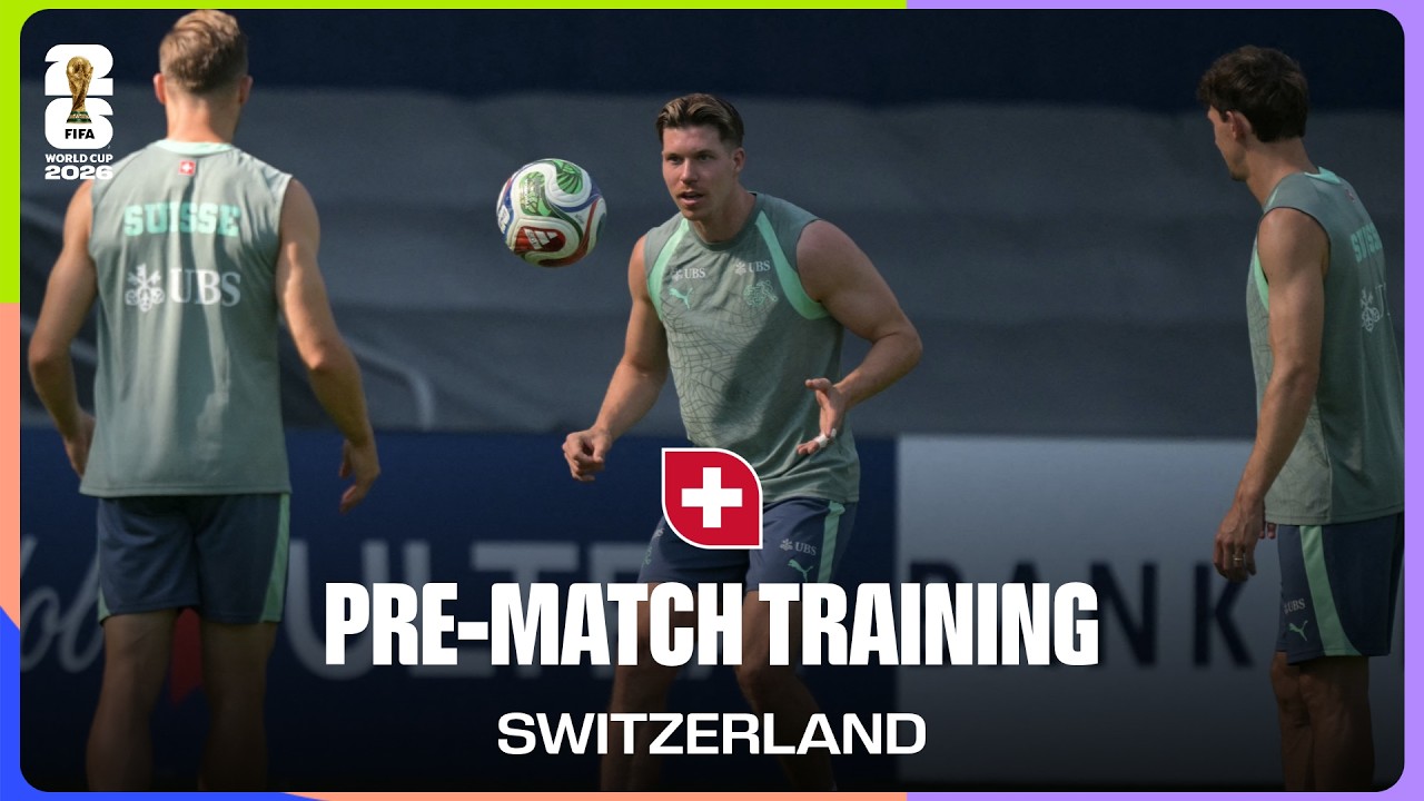 Switzerland Train Before Argentina | FIFA World Cup 2026™ background