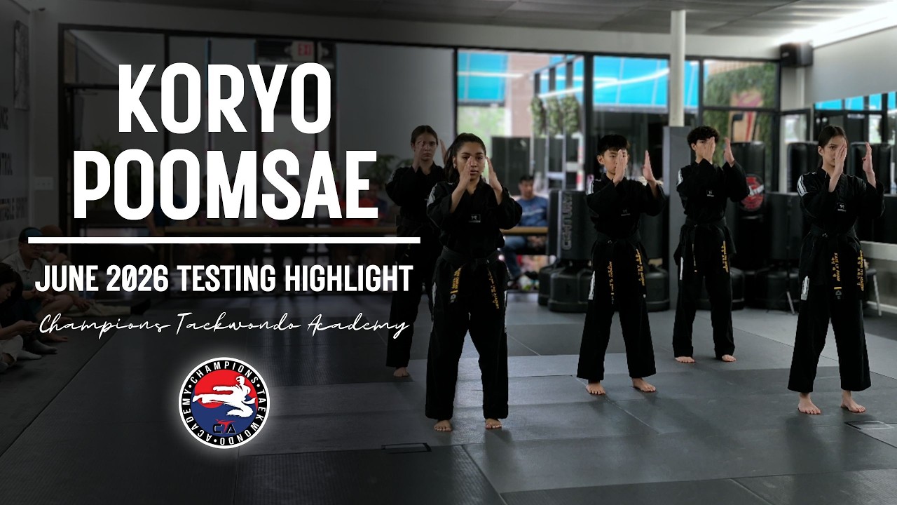 Koryo Poomsae | June 2026 background
