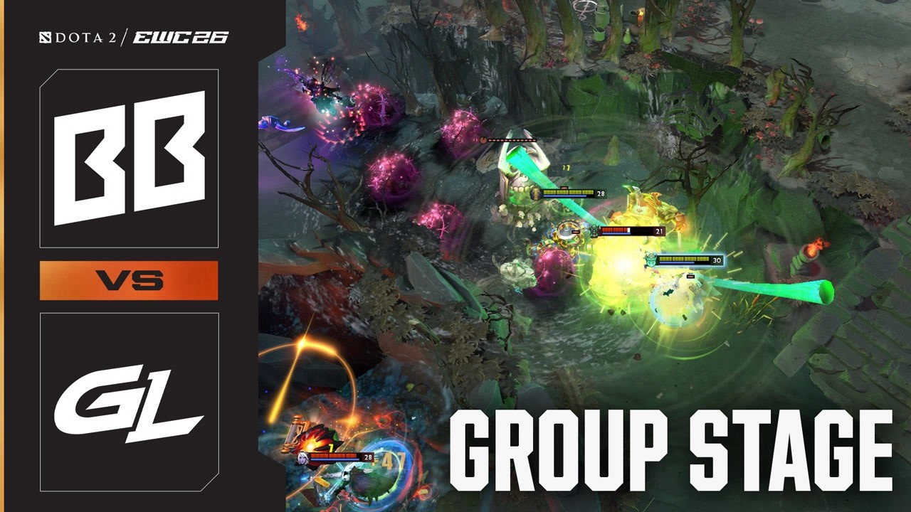 BB TEAM vs. GAMERLEGION | Dota 2 at EWC 26 - Group Stage - HIGHLIGHTS background