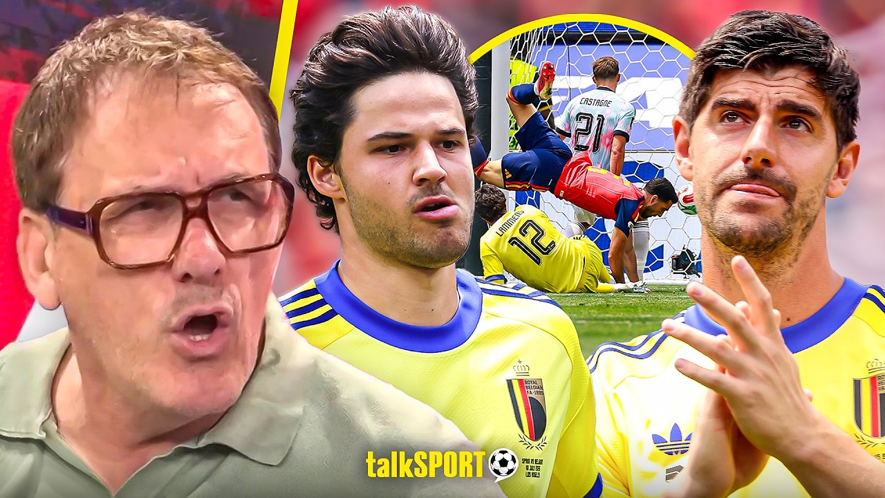 Tony Cascarino DEFENDS Senne Lammens After COSTLY Belgium Mistake! background
