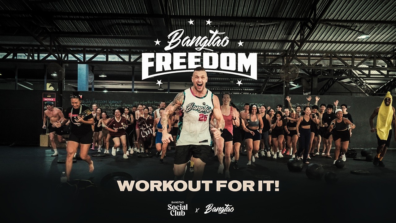 Workout for Freedom? Bangtao Went Bananas on July 4! background