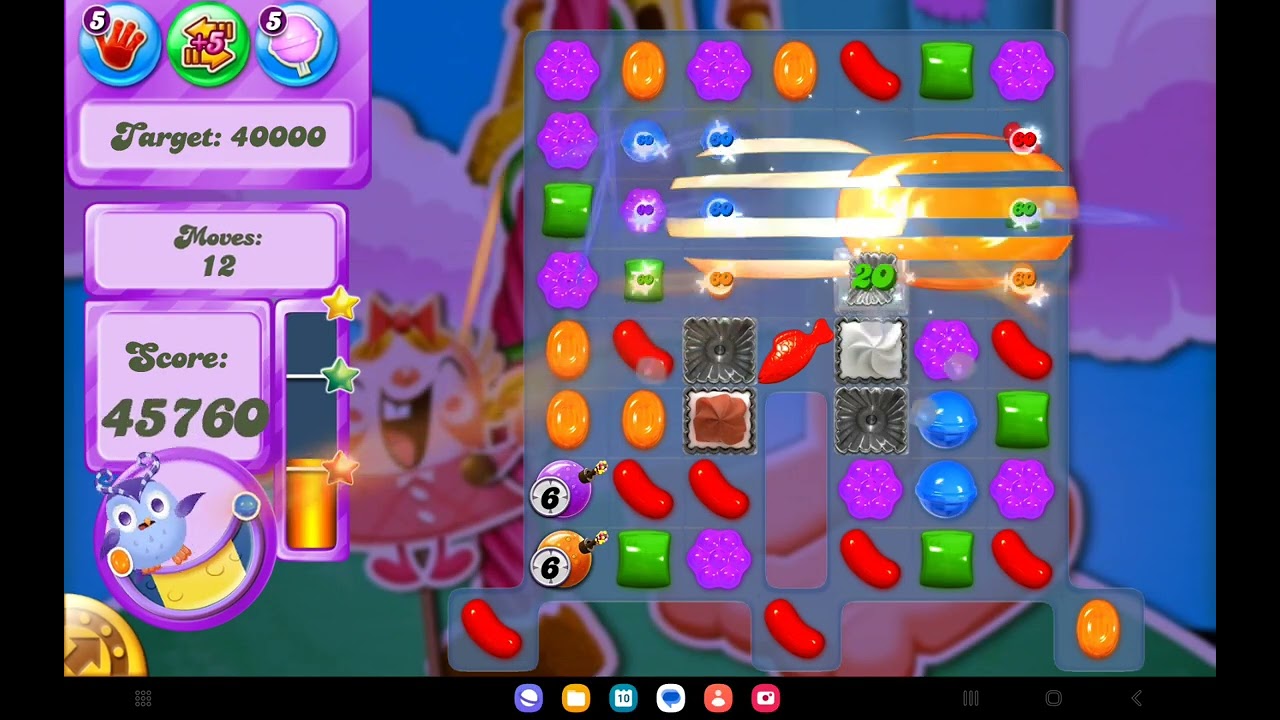Candy crush saga old version modded gameplay #165 background