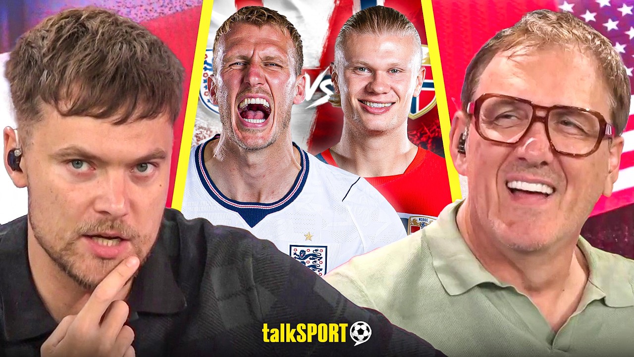 "£100M IF HE WAS BRAZILIAN!" England Fan URGES Tuchel to Unleash Dan Burn to STOP Erling Haaland! background