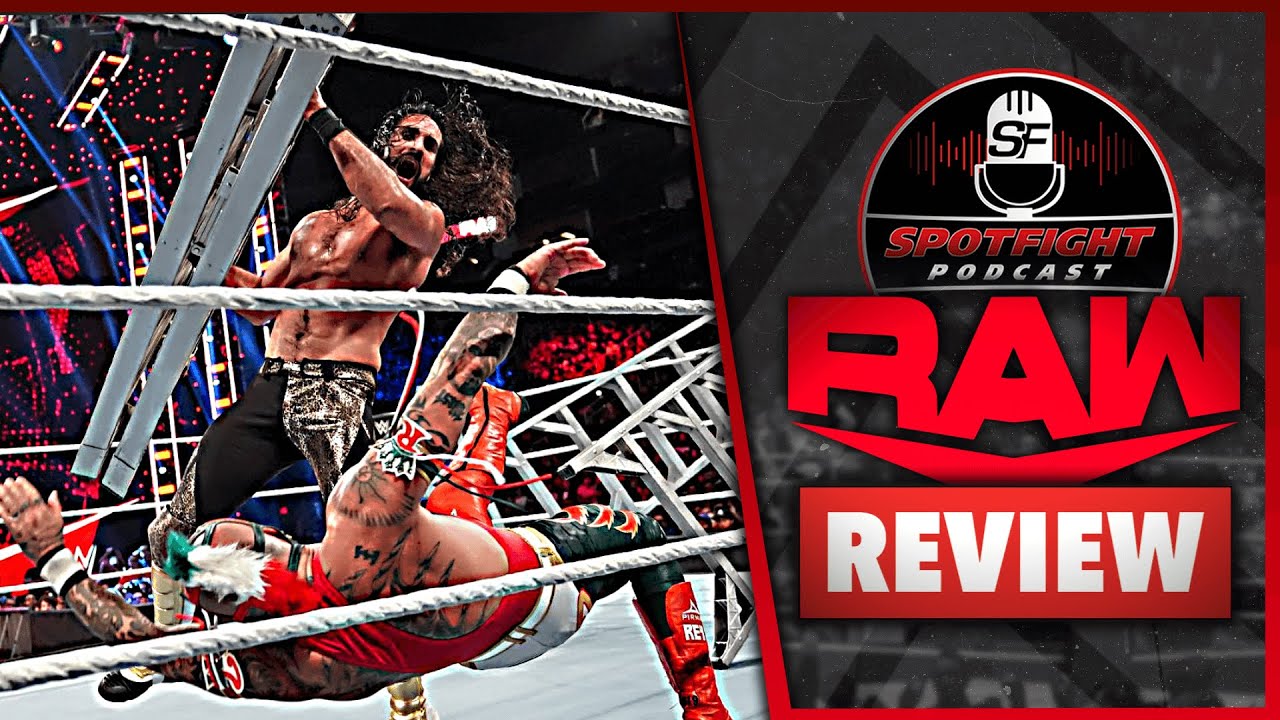 WWE Raw đŽ Was steht im neuen Vertrag von Seth Rollins? Alles zum Leitermatch! â Review 25.10.21 background