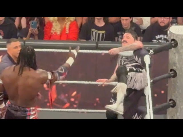 Oba Femi VS Dom Mysterio FULL Match | WWE Monday Night Raw 06/15/2026 background