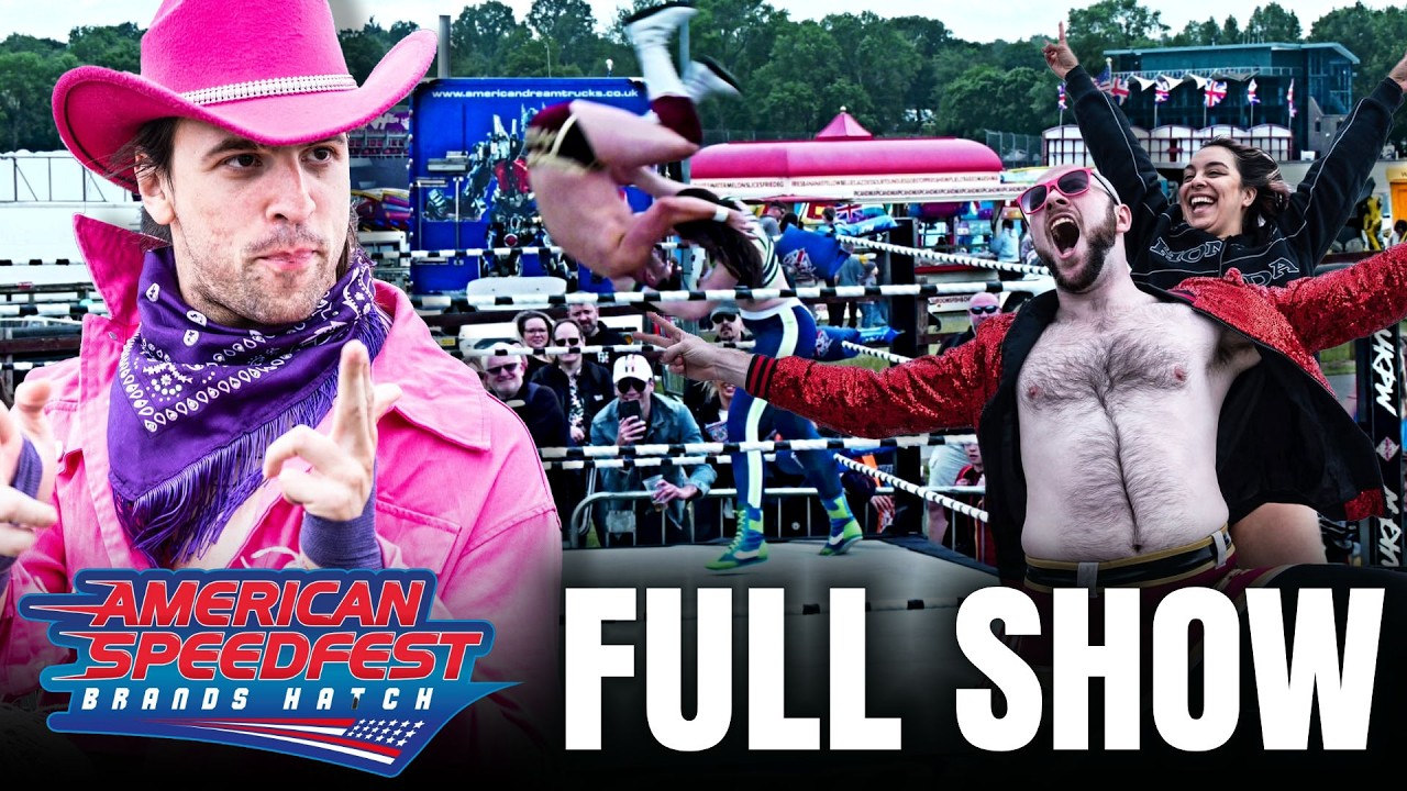 UKPW: American Speed Fest (FULL SHOW) background