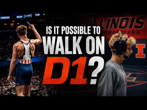 Is It Possible To Walk Onto a D1 Wrestling Team? background