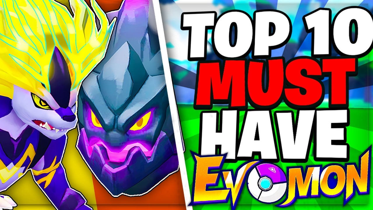UPDATED Top 10 *MUST* Have EVOMONS (Roblox) background