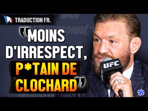 "Je vais tordre le corps de Max Holloway, en faire mon fils" Conor McGregor Interview UFC 329 background