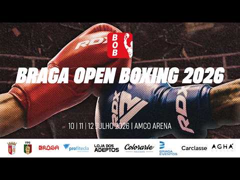 BRAGA OPEN BOXING - DIA 1 - RINGUE 1 background