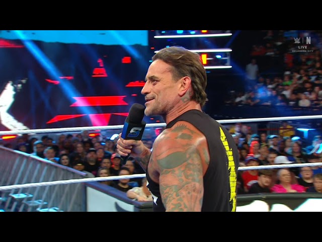 WWE SMACKDOWN CM PUNK ENTRANCE 07/10/26 background