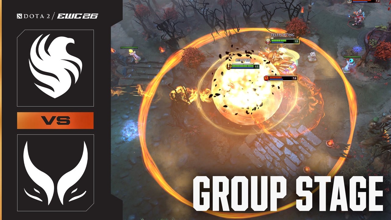 XTREME GAMING vs. TEAM FALCONS | Dota 2 at EWC 26 - Group Stage - HIGHLIGHTS background