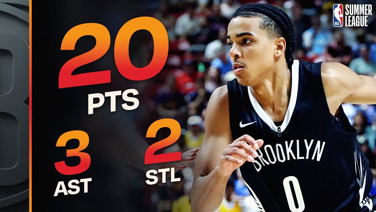 Mikel Brown Jr Went Off With 20 PTS In His Vegas Summer League Debut background