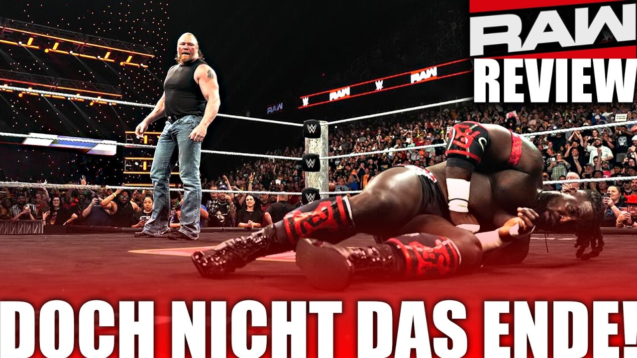 WWE Raw 🤮 Brock Lesnar wieder da – Wrestling Review 18.05.2026 background