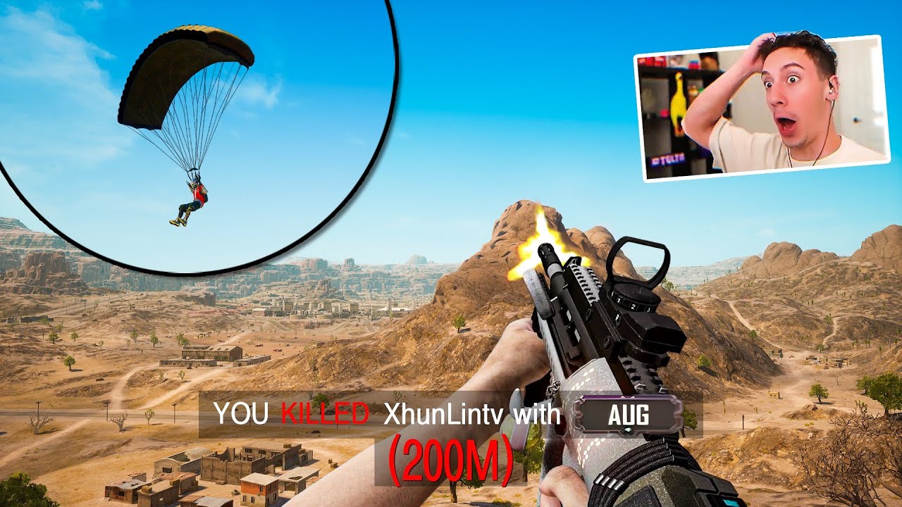 The NEW Aug Has Aimbot in PUBG... background