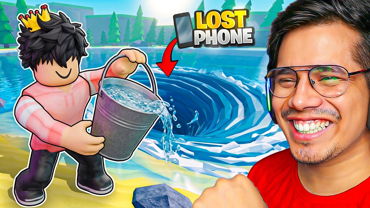 DRAIN THE LAKE ROBLOX ЁЯШ▒ background