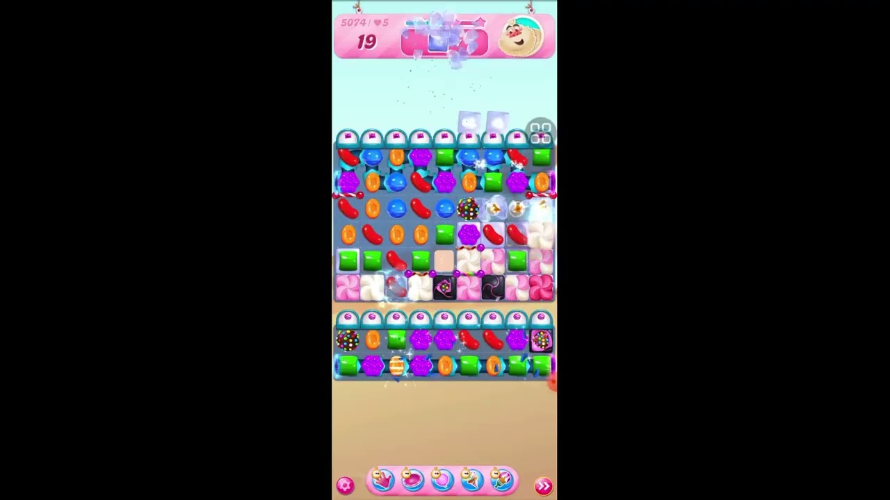 Candy Crush Level 5074 – Beat It Like a Pro background