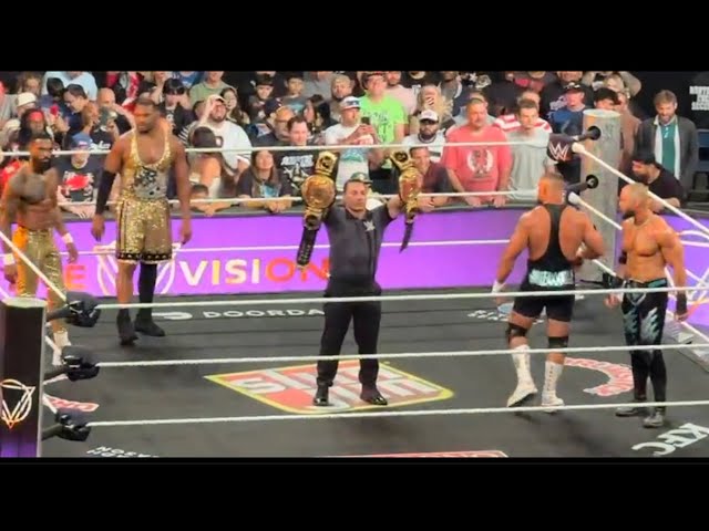 Street Profits vs The Vision FULL MATCH | WWE Monday Night Raw July 6 2026 background