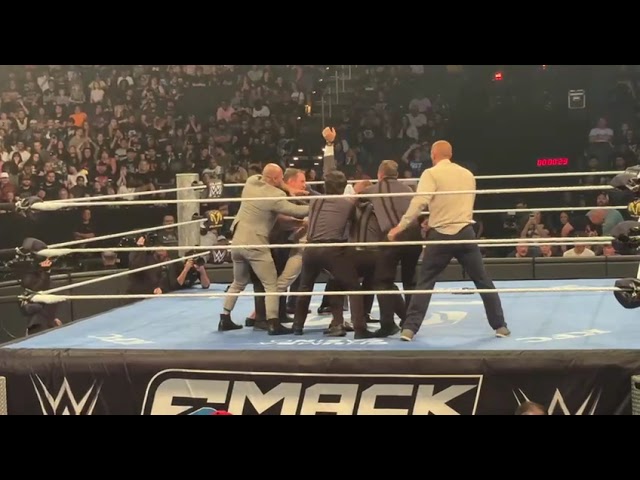 Cody Rhodes Attacks Gunther Off Air - Smackdown 7/10/2026 background