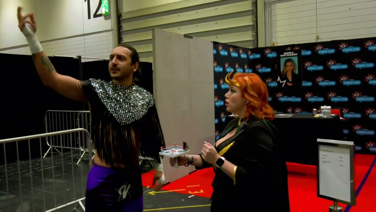Theres Been A Mixup With Connor Vista's Booth #promo #wrestling background