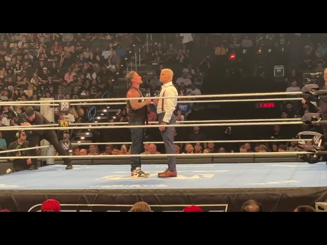 Cody Rhodes confronts CM Punk Full - Smackdown 7/10/2026 background