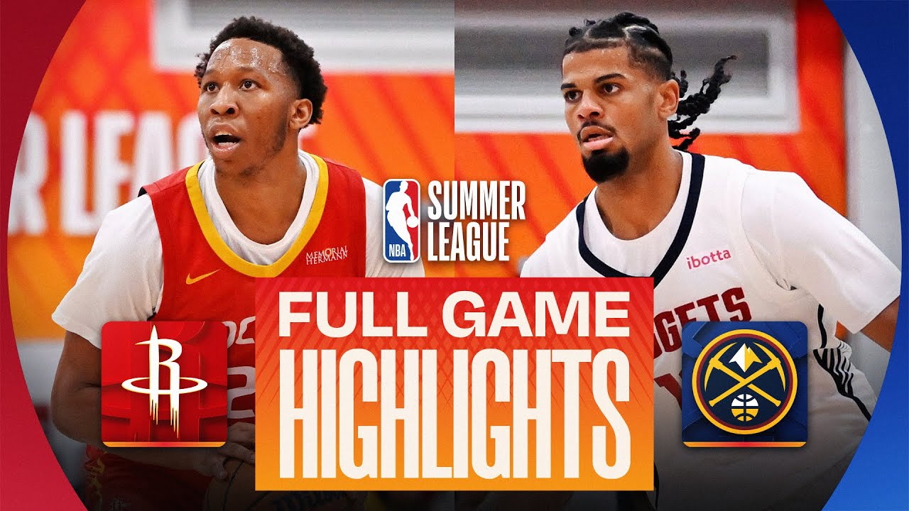 ROCKETS vs NUGGETS | LAS VEGAS SUMMER LEAGUE | FULL GAME HIGHLIGHTS | July 10, 2026 background