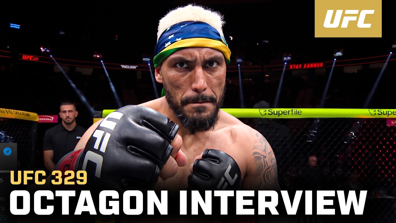 Ryan Gandra Octagon Interview | UFC 329 background