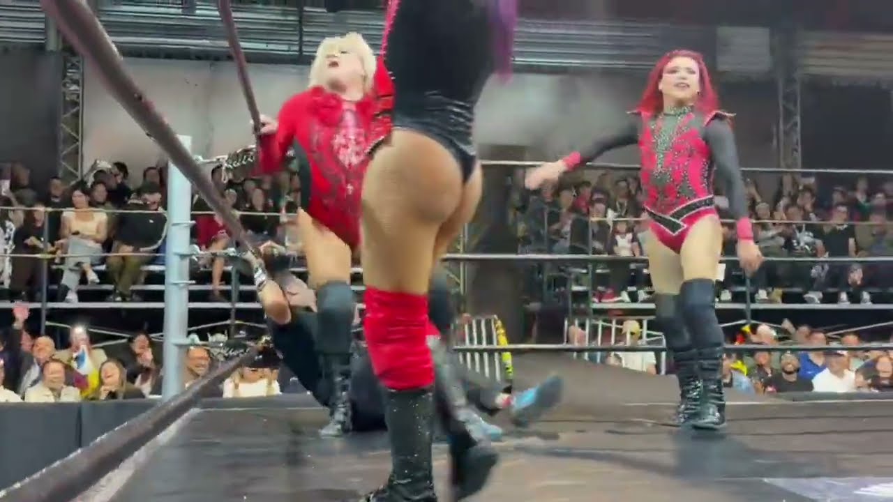 Lucha especial Las Shotas 🆚 La Pandemia en la Arena López Mateos background