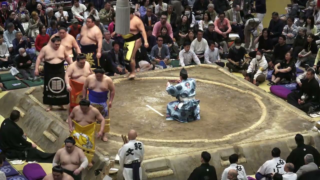 4K 幕内土俵入り 霧島 義ノ富士 藤ノ川 若隆景 熱海富士 他 【大相撲令和8年5月場所】14日目 makuuchi dohyoiri【SUMO MAY DAY14】2026/05/23 2026-07-11 16:04 background