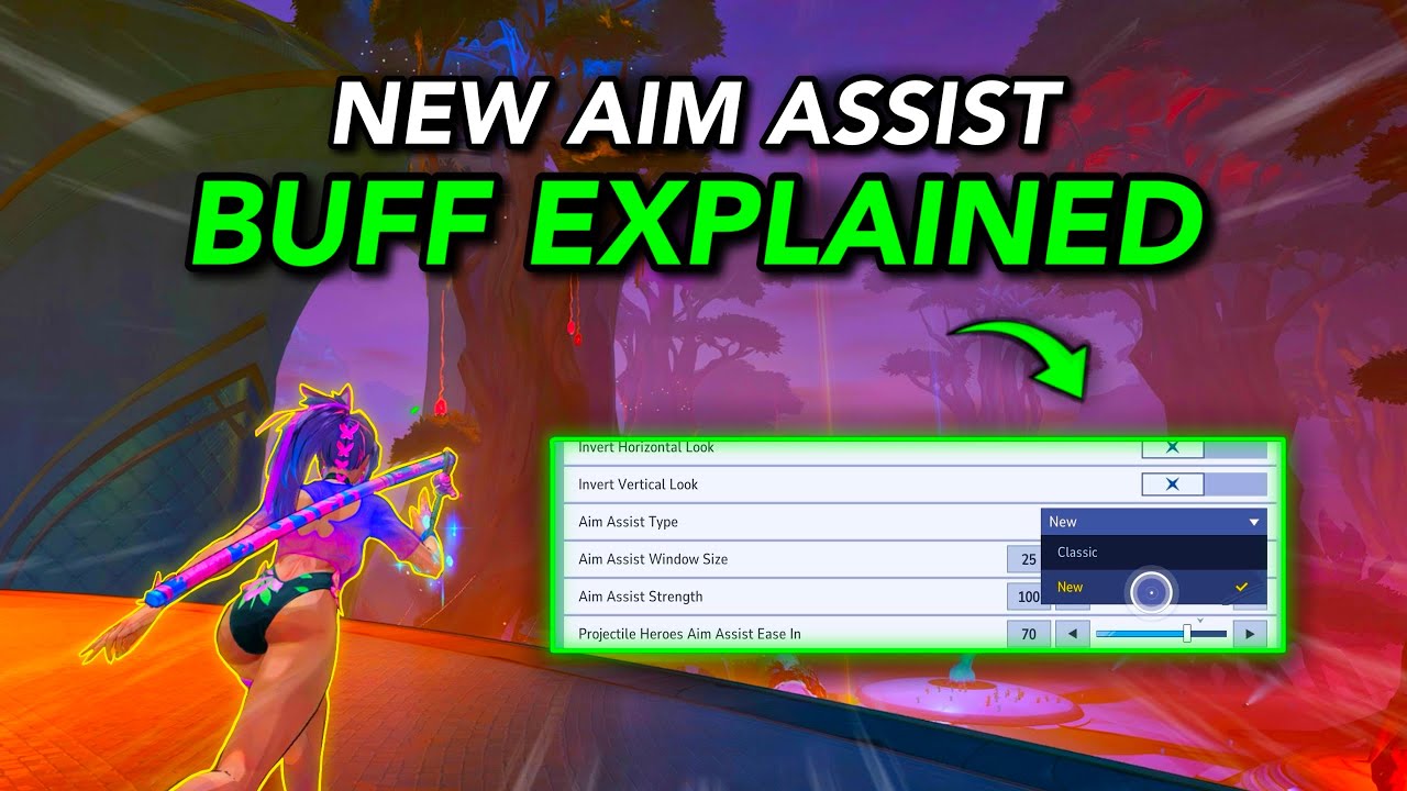 *NEW* Aim Assist Setting is OP (Aim Assist Buff) | Marvel Rivals Season 9 background