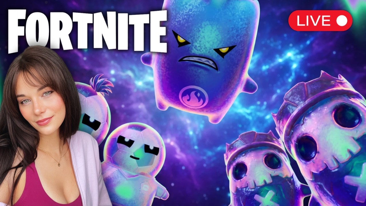 🔴Live Fortnite Gameplay | HUNTING HOLOFOIL SPRITES! background