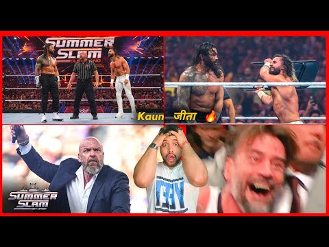 Roman Ya Seth..! 😱 SummerSlam 2026 Winner! Dean Ambrose Referee, FATU Returns | SmackDown Highlights background